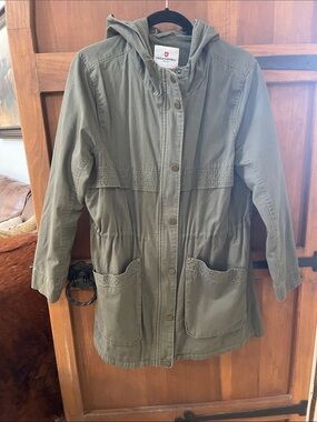 Urban Republic Olive Utility Hooded Jacket